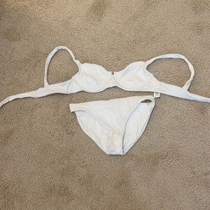 Vitamin A never worn white swimsuit